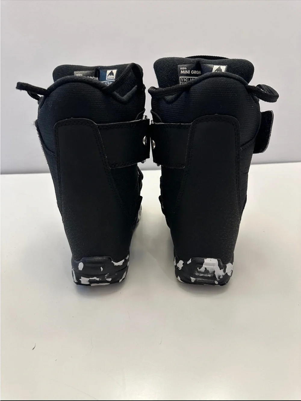 Burton Kids' Mini Grom Snowboard Boots Black 11C